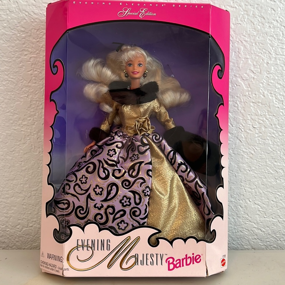 Evening Majesty Barbie 1996 or 1997 nwt